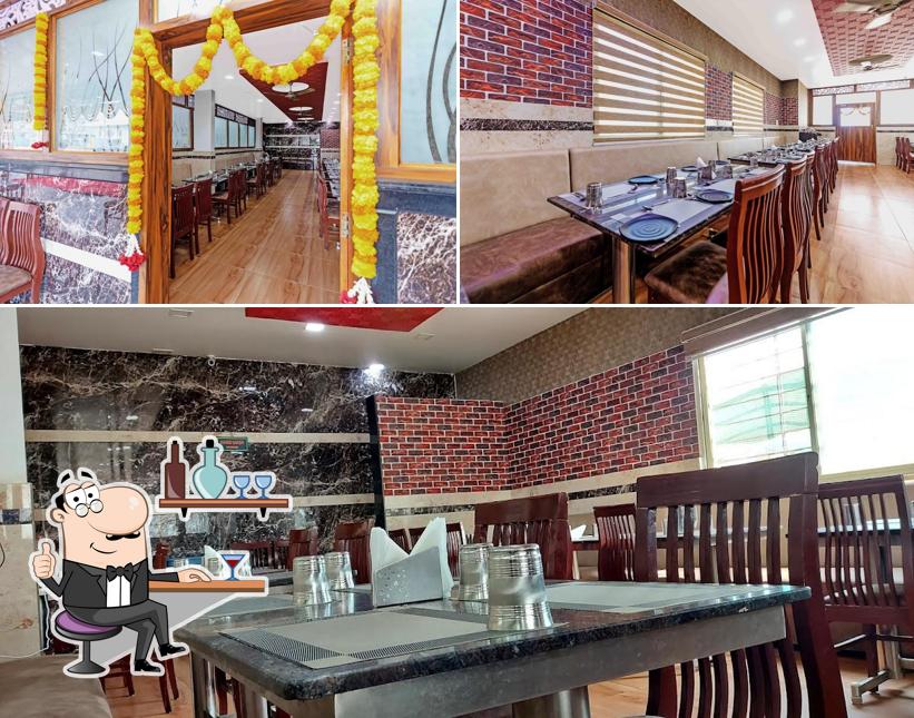 The interior of Prithvi Grand