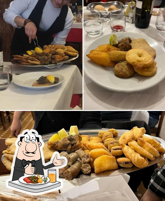 Fritto misto al Ristorante Albergo del Moro