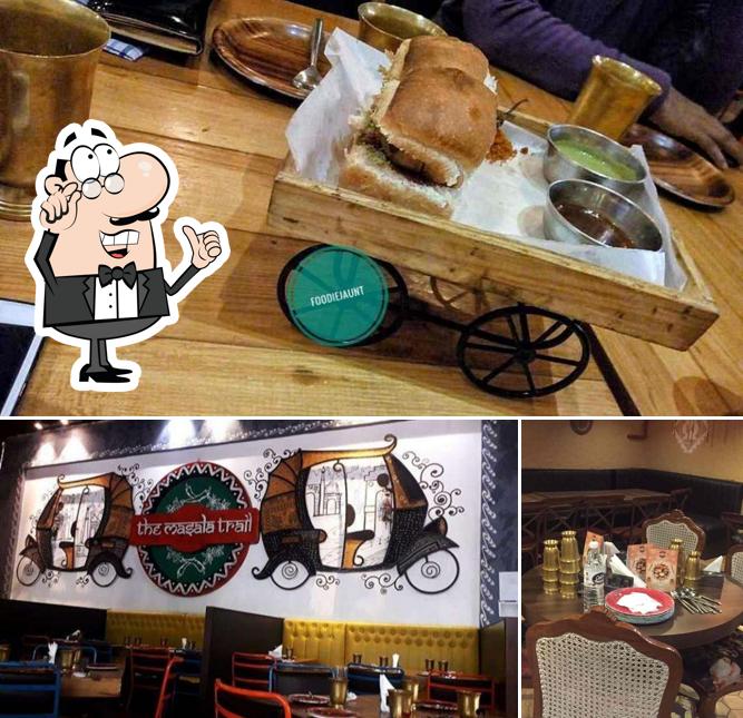 The Masala Trail is distinguished by interior and dining table