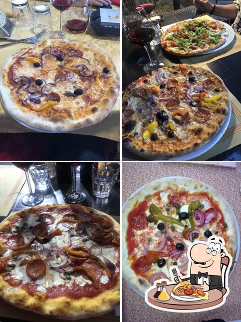 A Ristorante Pizzeria le Pergole, puoi provare una bella pizza