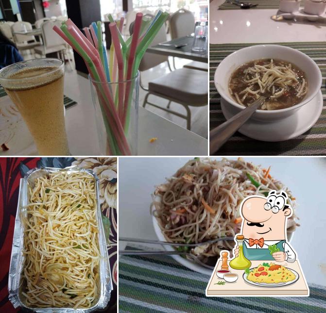 Food at The Klove Restaurant