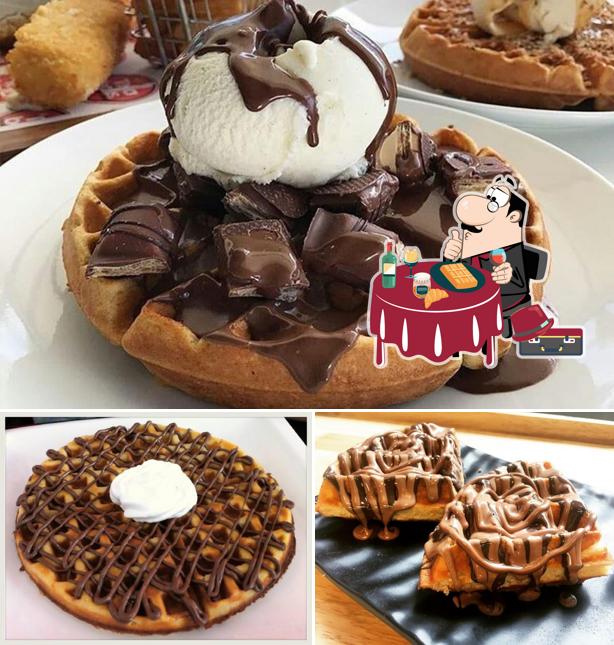 Waffles at The Waffle Club