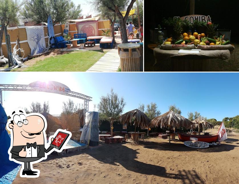 El Cohiba si caratterizza per la esterno e cibo