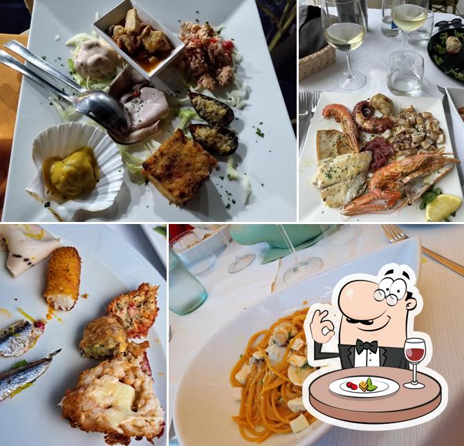 Platti al Ristorante la Fiocina Scilla