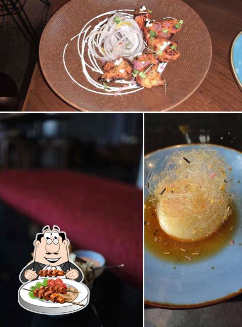 Food at Oddly Pub