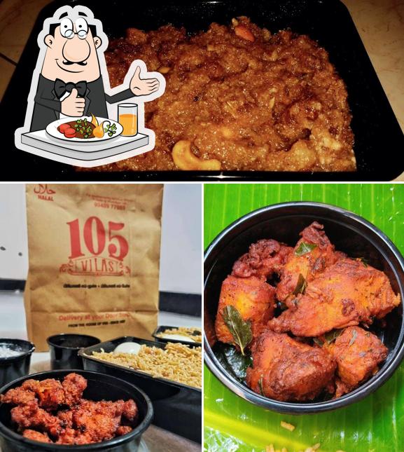 Food at 105 vilas