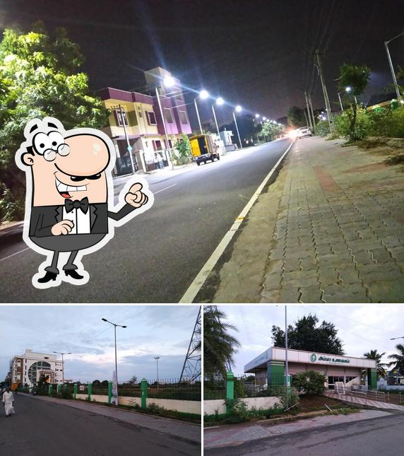 Check out how Amma Unavagam looks outside