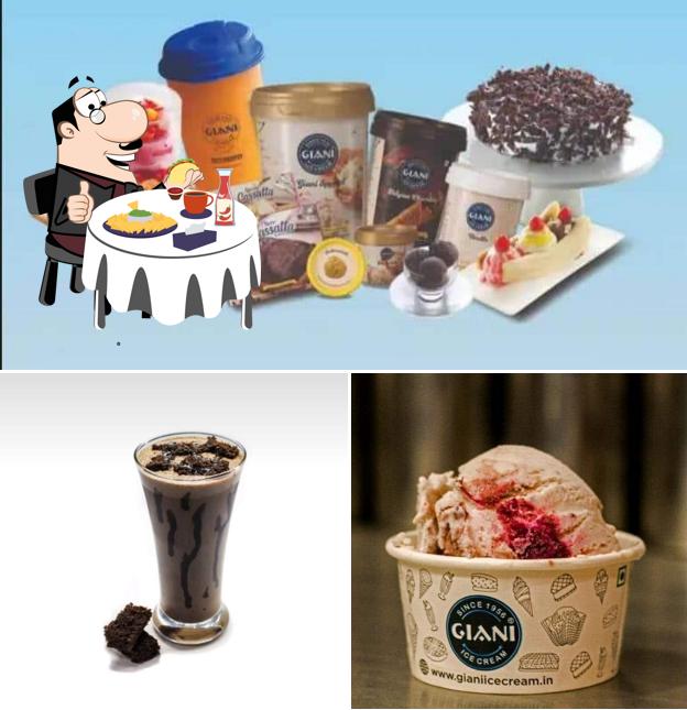 Cheese plate at Giani