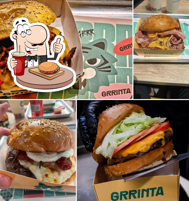 Concediti un bell'hamburger a Grrinta
