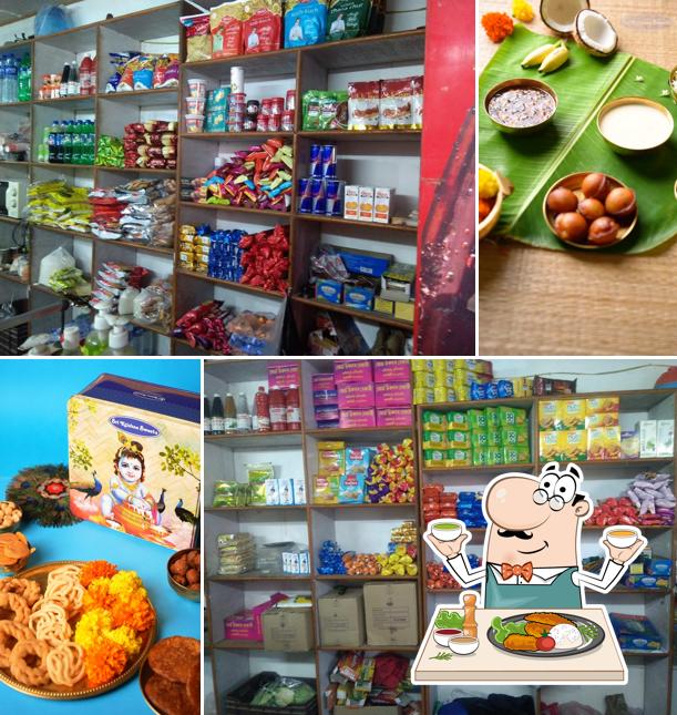 Food at Krishna Sweets