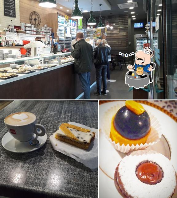 Questa è la foto che mostra la cibo e interni di Bar Della Stazione Sanfy