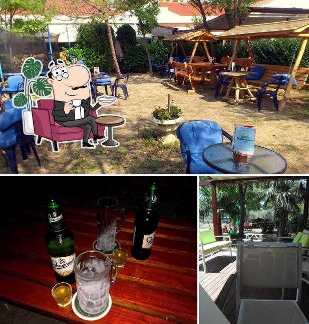 Gli interni di Bar Meditteraneo "Boško"