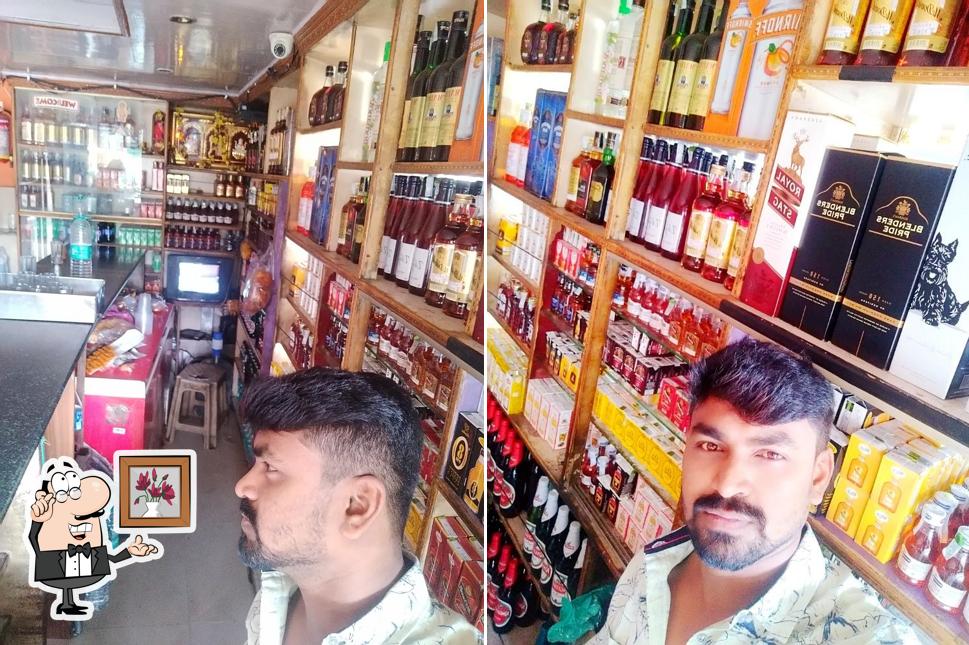The interior of Indira Wines