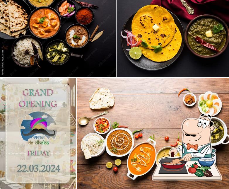 Chicken curry at Gagan Da Dhaba