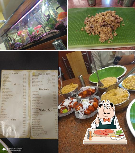 HMR Hotel MuthuRowther serves a menu for seafood lovers