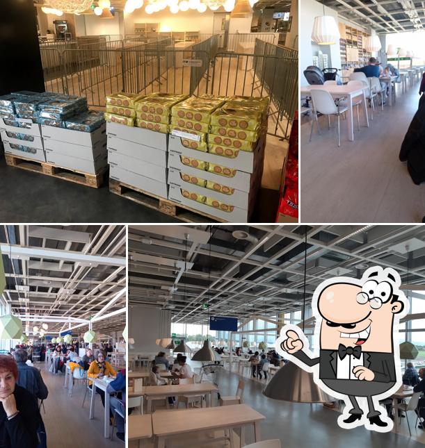 Gli interni di IKEA Lyssach Restaurant