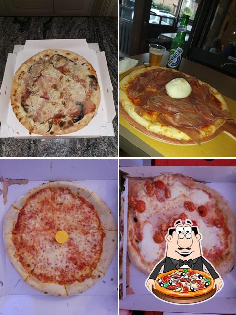 A Pizzeria La Vecchia Bottega, puoi goderti una bella pizza