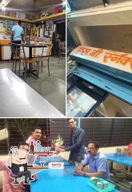 The interior of S. B. Snack Corner