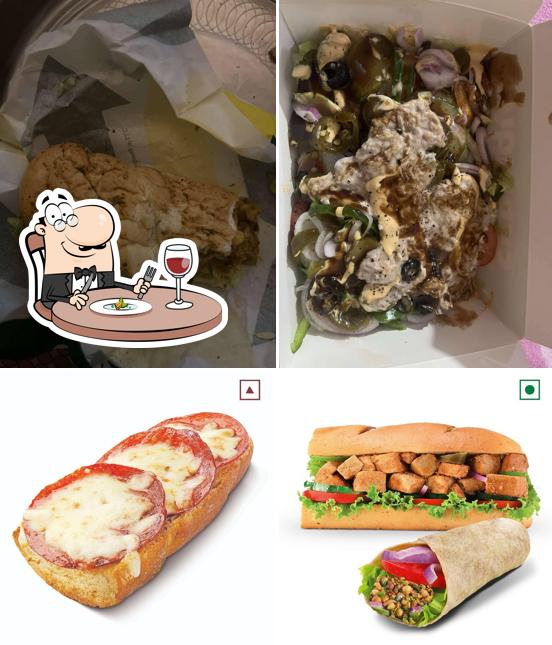Food at Subway Adarsh Nagar