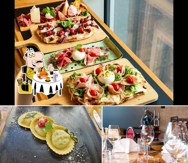 Trattoria Pinseria La Qualità si caratterizza per la cibo e alcol