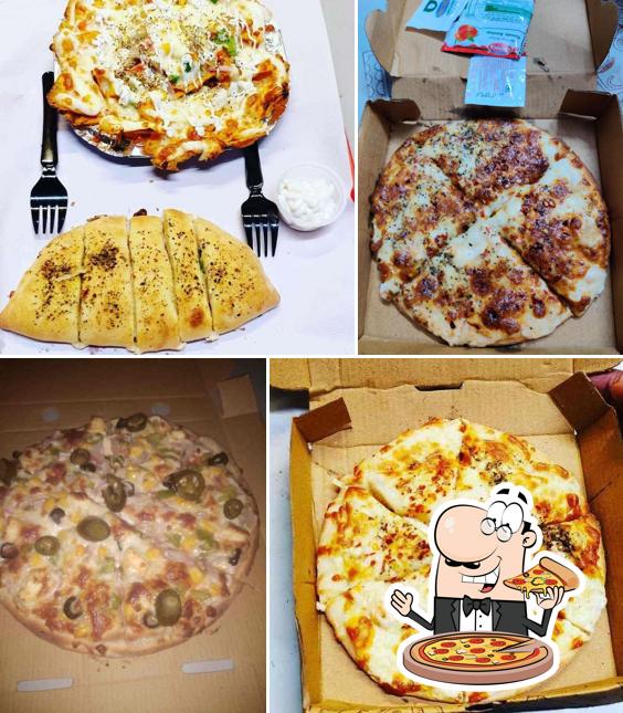 At Vape N Pizza, you can order pizza