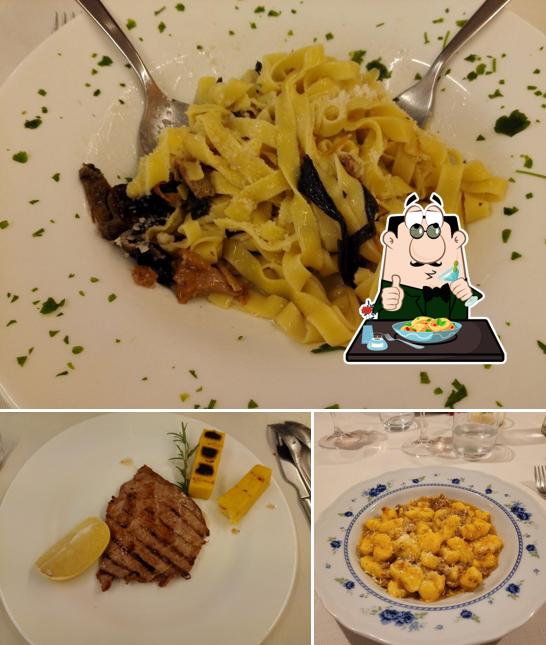 Platti al Trattoria Bar Giardino