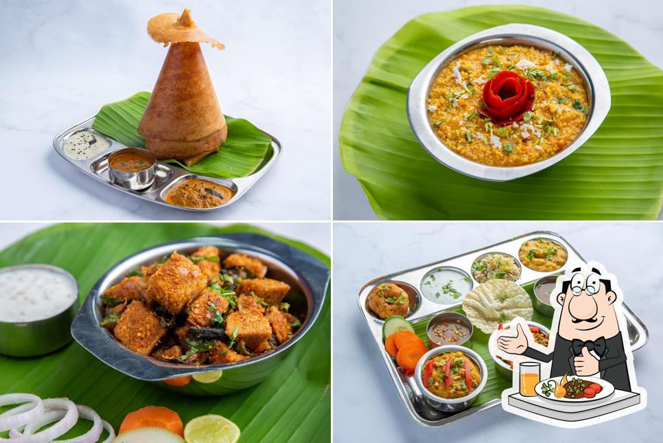Food at Uyarthinai Millet Restaurant/உயர்திணை சிறுதானிய உணவகம்