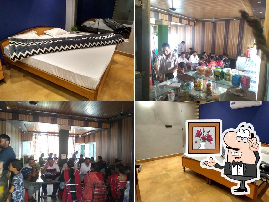 The interior of Meenakshi Restaurant