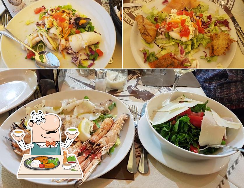 Cibo al Ristorante pizzeria Sa Playa