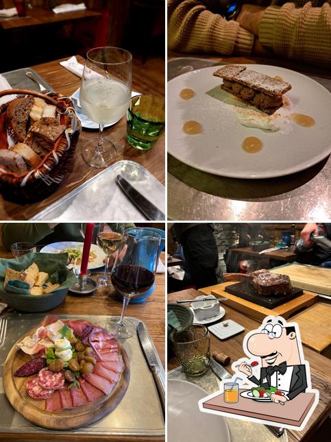 Cibo al Brasserie La Sapinière