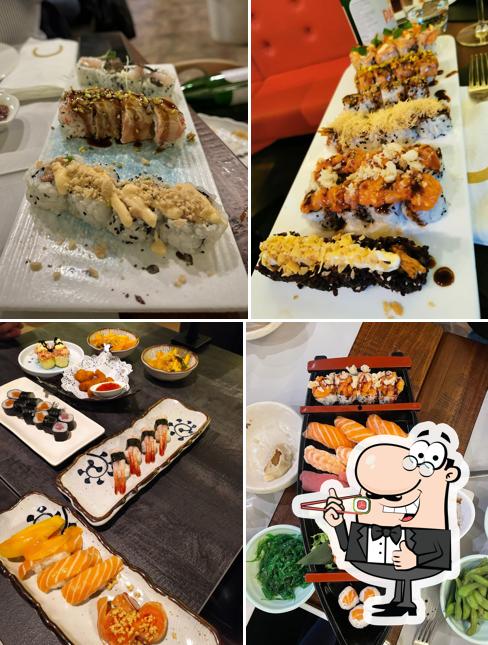 Prenditi le varie opzioni di sushi