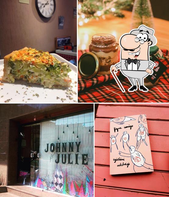 O exterior do Johnny & Julie Café