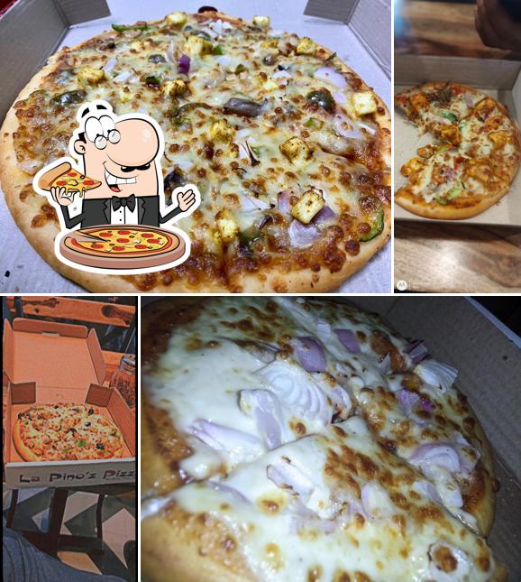 Try out pizza at La Pino'z Pizza