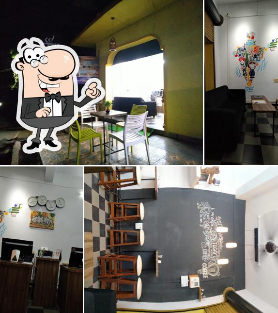 The interior of Massi's Cafeteria