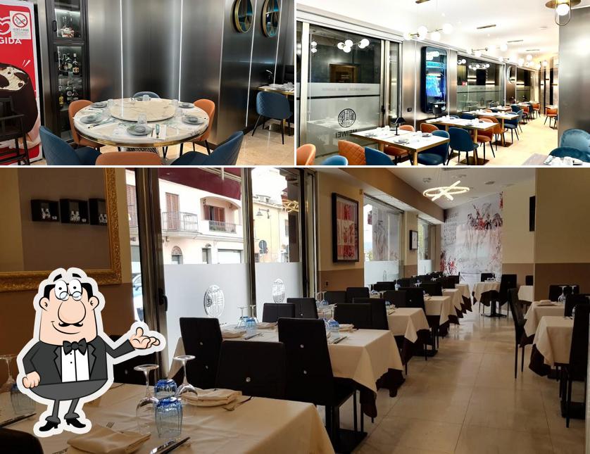 Gli interni di Ristorante Giapponese E Cinese Meiwei