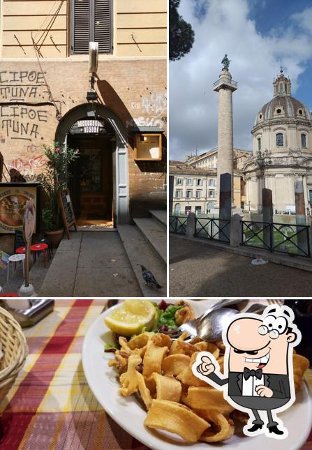 Nonno Melo si caratterizza per la esterno e cibo