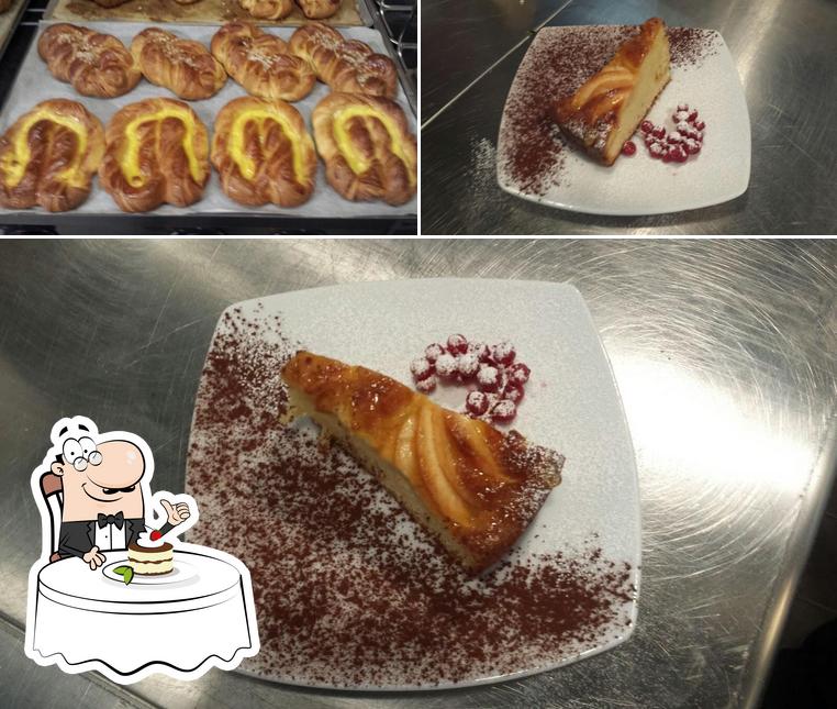 Alla Chiocciola Caffè & Cucina offre un'ampia gamma di dolci