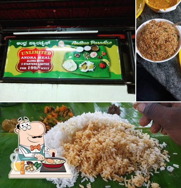 Fried rice at ANDHRA PARADISE