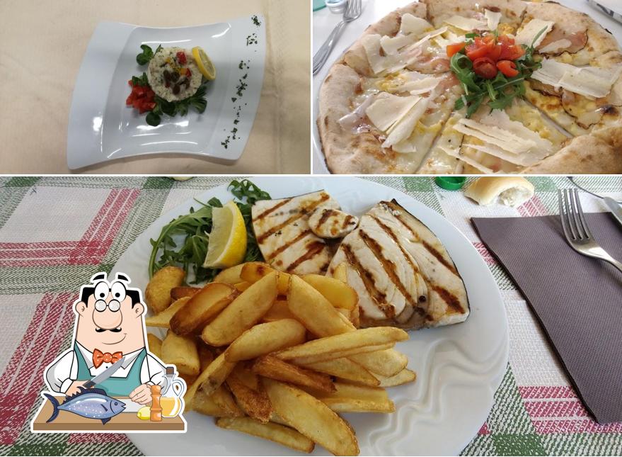 Salmone grigliato al Al Tranvai - Pizzeria Trattoria