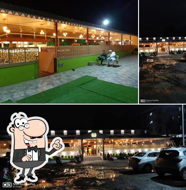 The exterior of Amrai Family Restro-Bar-Banquet hall