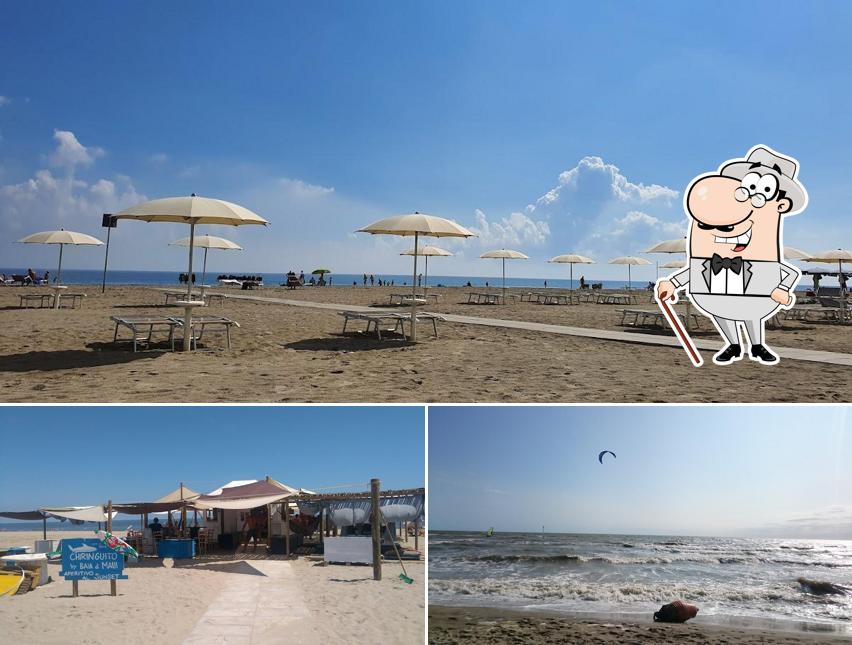Gli esterni di Bagno Corallo