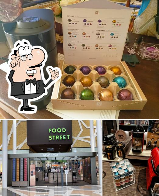 Gli interni di Boutique Nespresso Palermo