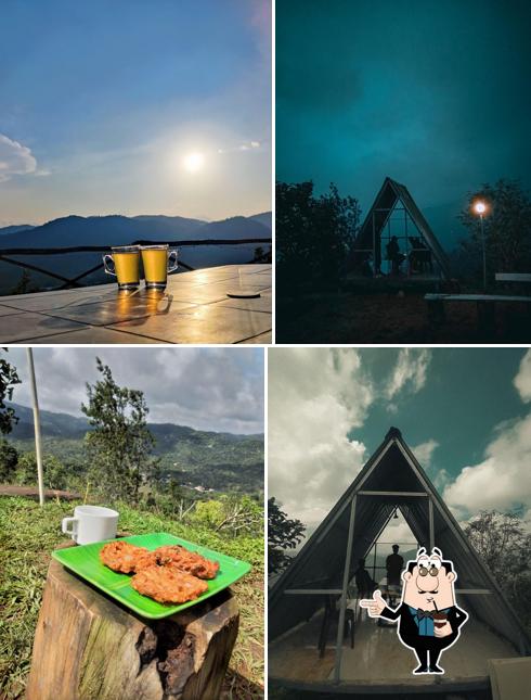 Enjoy a beverage at Hill View Cafe Thekkady Home Stay