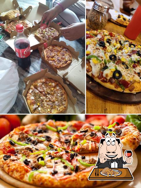 Order pizza at Hindi Festivals