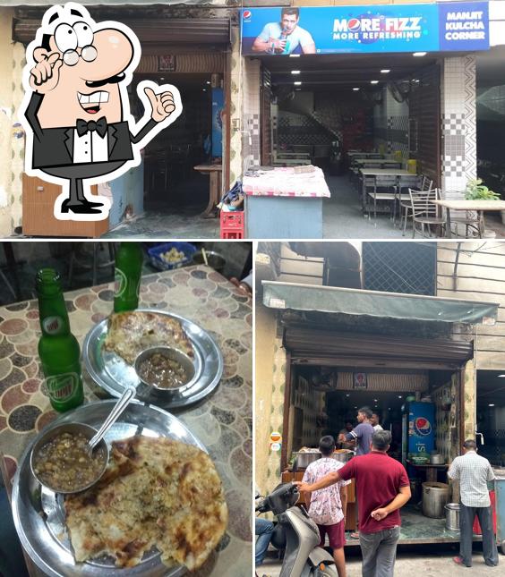 MANJIT KULCHA CORNER is distinguished by interior and beer