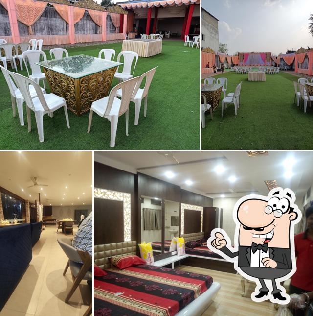 The interior of Mangalam the treat