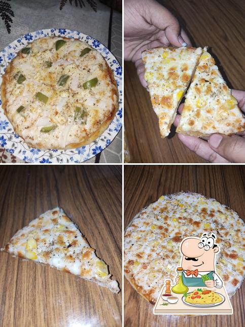 Food at Omi's Pizza