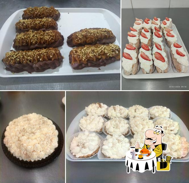 Comida em Panificadora & Confeitaria Vitória