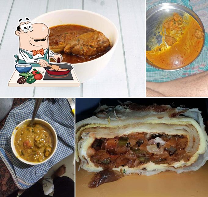 Chicken curry at Sania Snacks