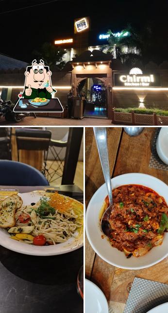 The photo of food and exterior at The Beer Cafe